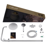Душова система Kroner KRP Edelstahl Klassisch - ESG231 Flex Фото - 1