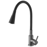 Смеситель для кухни Kroner KRP Edelstahl Klassisch - PVD031BLK Фото - 4