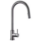 Смеситель для кухни с выдвижным изливом Kroner KRP Edelstahl Klassisch - PVD03915