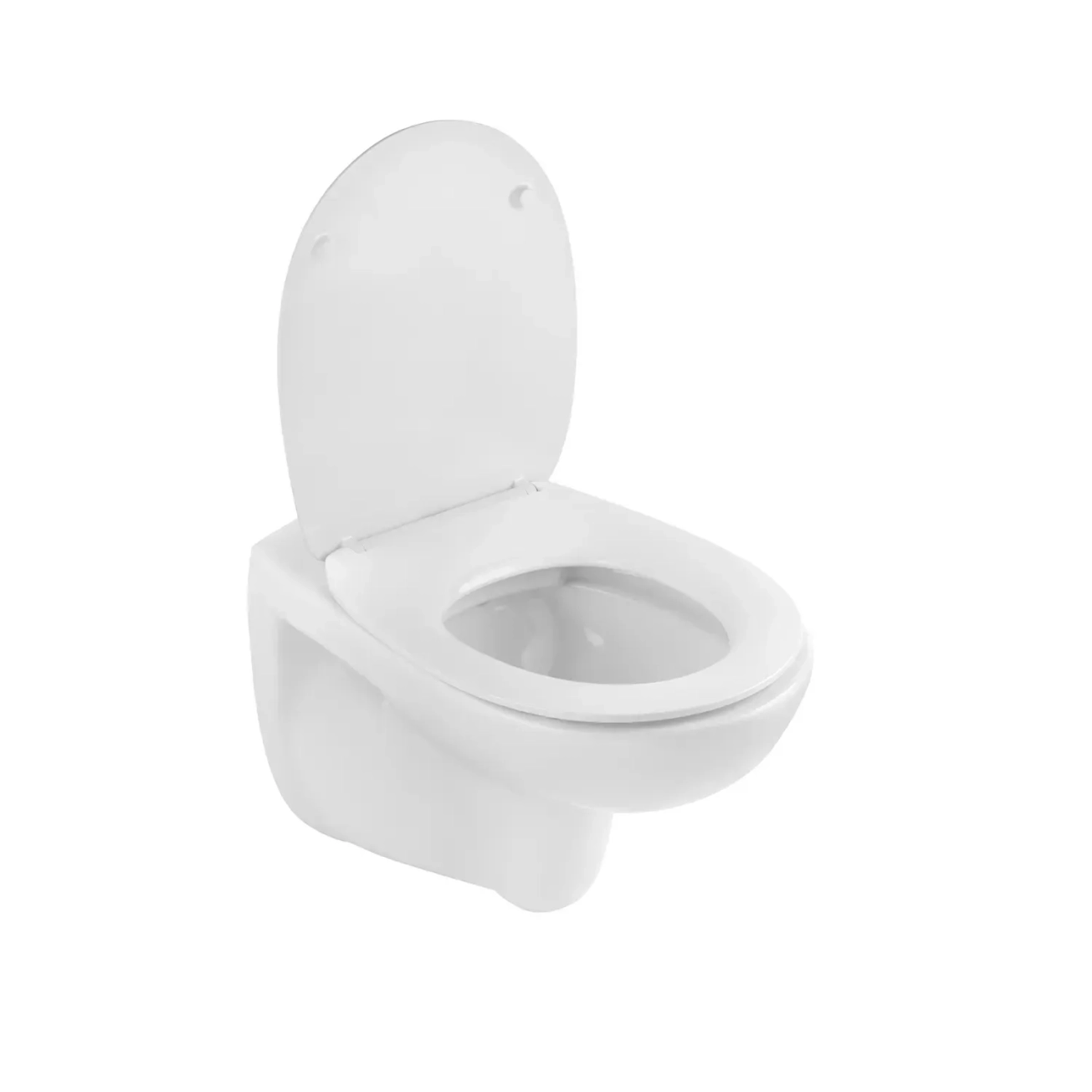 Унітаз підвісний безобідковий Kroner Oker WHI533536 RIMLESS з сидінням (KO533536WHIR) Фото - 2