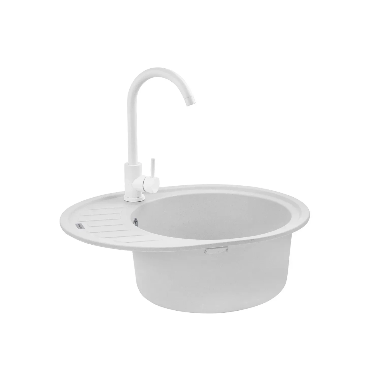Кухонна мийка Kroner KRP Komposit GRA - 6250 Фото - 4