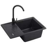 Кухонна мийка Kroner KRP Komposit GRB - 6243 Фото - 4