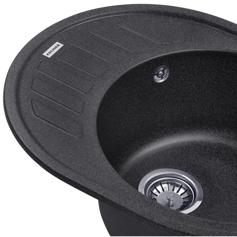 Кухонная мойка Kroner KRP Komposit GRB - 6250 Фото - 3