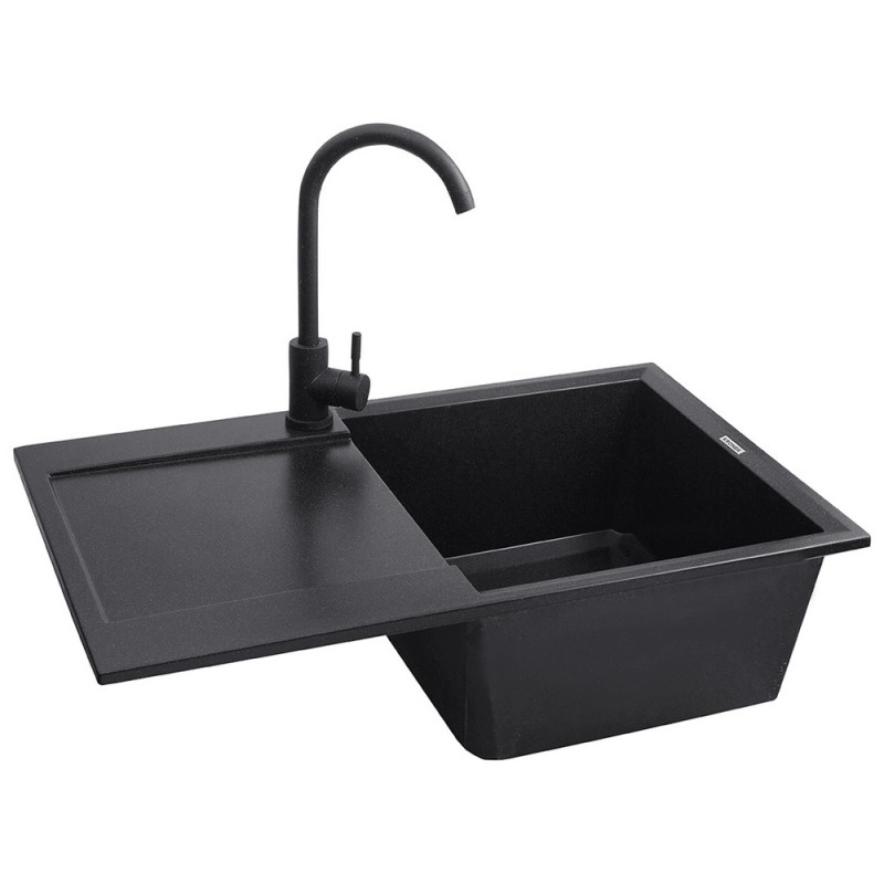 Кухонна мийка Kroner KRP Komposit GRB - 7850 Фото - 3