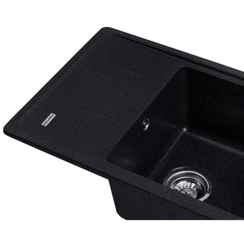 Кухонна мийка Kroner KRP Komposit SCH - 6243 Фото - 3