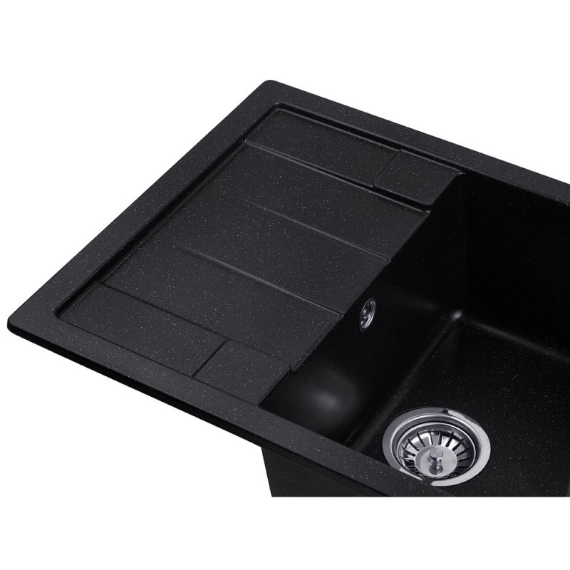 Кухонна мийка Kroner KRP Komposit SCH - 6550 Фото - 3