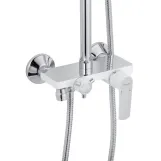 Набор 3 в 1 душевая система Kroner Armada-W063 + смеситель Armada-W010 + смеситель Bidet-C082 Фото - 9
