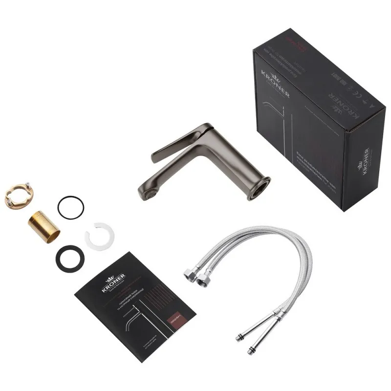 Набор змішувачів Kroner Makon-GRP060 + змішувач Makon-GRP030-T + змішувач Makon-GRP010 Фото - 8