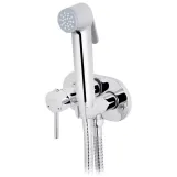 Набор для гигиенического душа скрытого монтажа со смесителем Kroner KRP Bidet - C086 Фото - 2