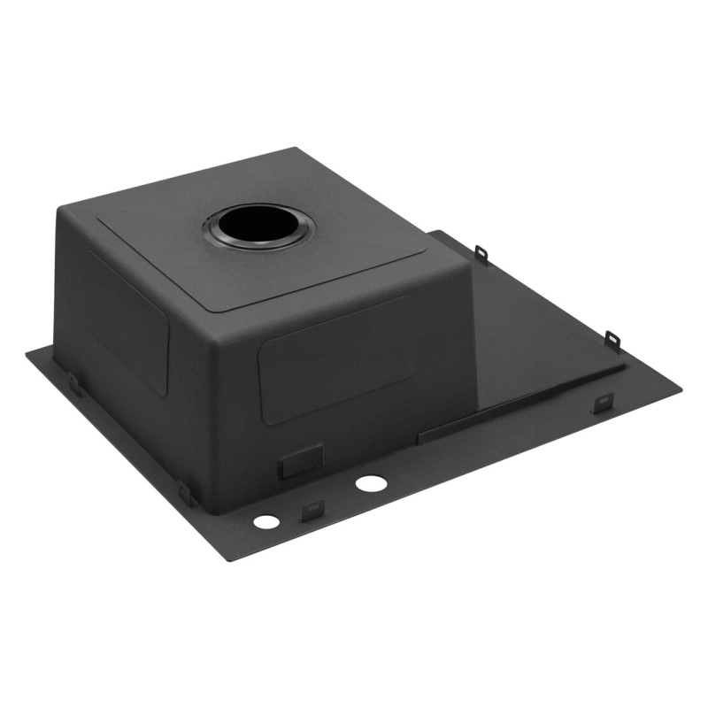 Кухонна мийка Kroner KRP Schwarze - 6350HM PVD (3.0/1.0 мм) Фото - 4