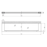 Полка для ванной комнаты Kroner KRP Edelstahl Kubus - SCH3907 Фото - 2