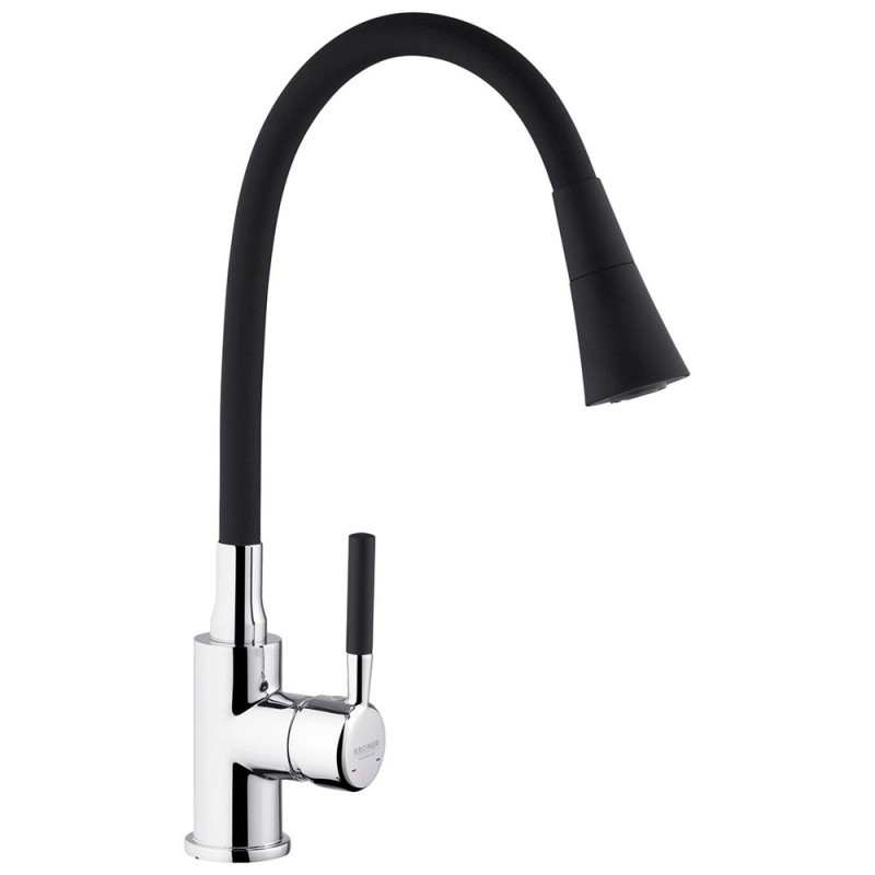Змішувач для кухні Kroner KRM Kuche - C132BLK