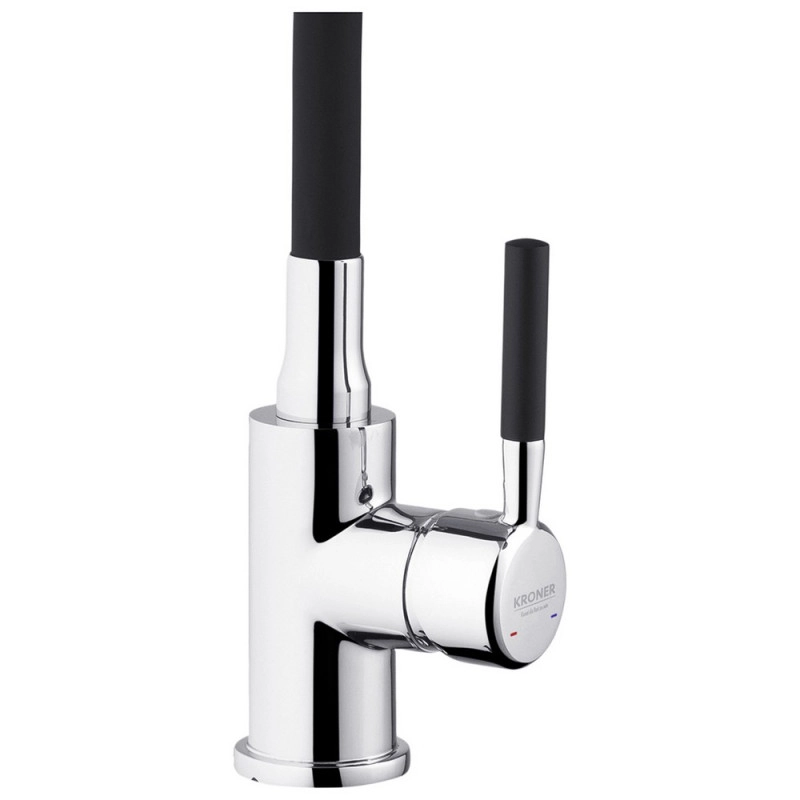 Змішувач для кухні Kroner KRM Kuche - C132BLK Фото - 5