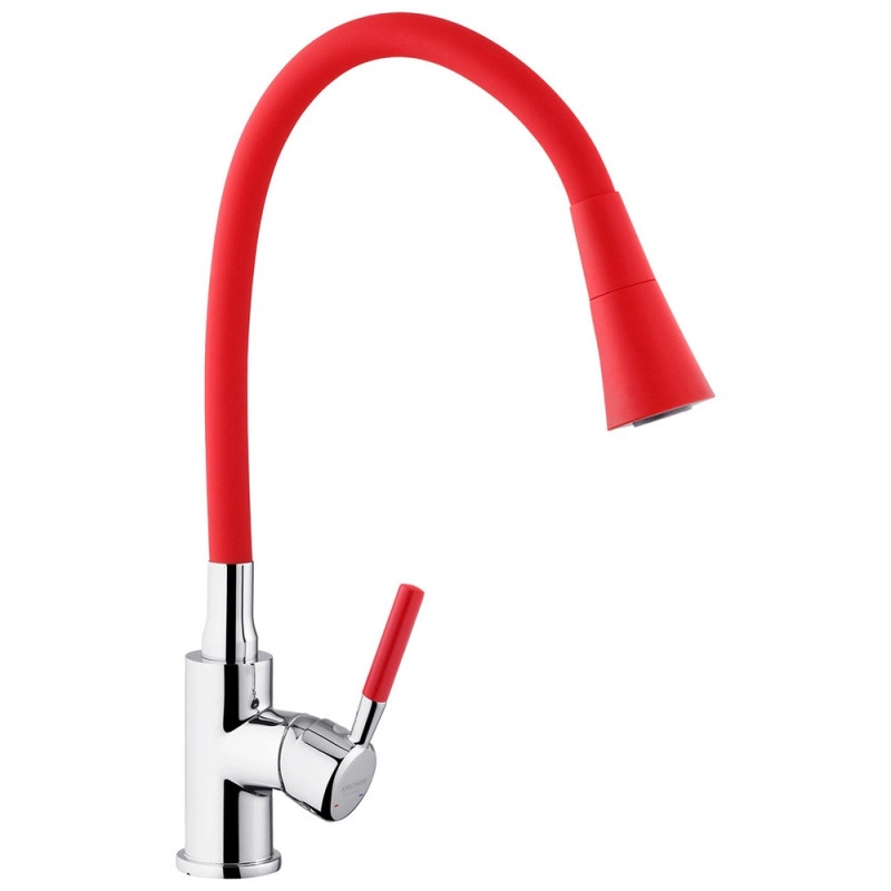Смеситель для кухни Kroner KRM Kuche - C132RED Фото - 5