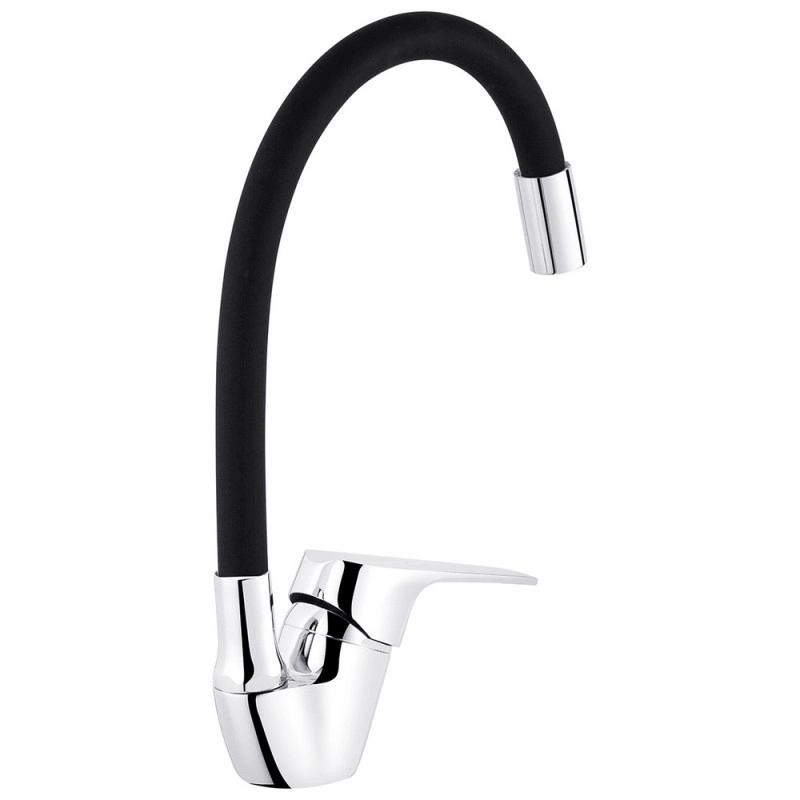 Змішувач для кухні Kroner KRM Odra - C032BLK Фото - 5