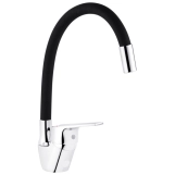 Змішувач для кухні Kroner KRM Odra - C032BLK Фото - 4