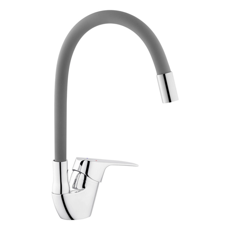 Смеситель для кухни Kroner KRM Odra - C032GRA Фото - 2