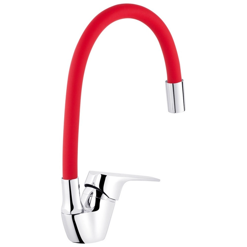 Смеситель для кухни Kroner KRM Odra - C032RED Фото - 5