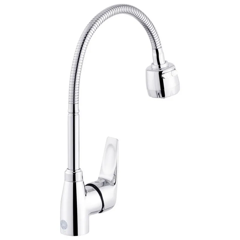 Смеситель для кухни с гибким изливом Kroner KRM Odra - C039-1 Фото - 6