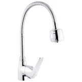 Смеситель для кухни с гибким изливом Kroner KRM Odra - C039-1 Фото - 5