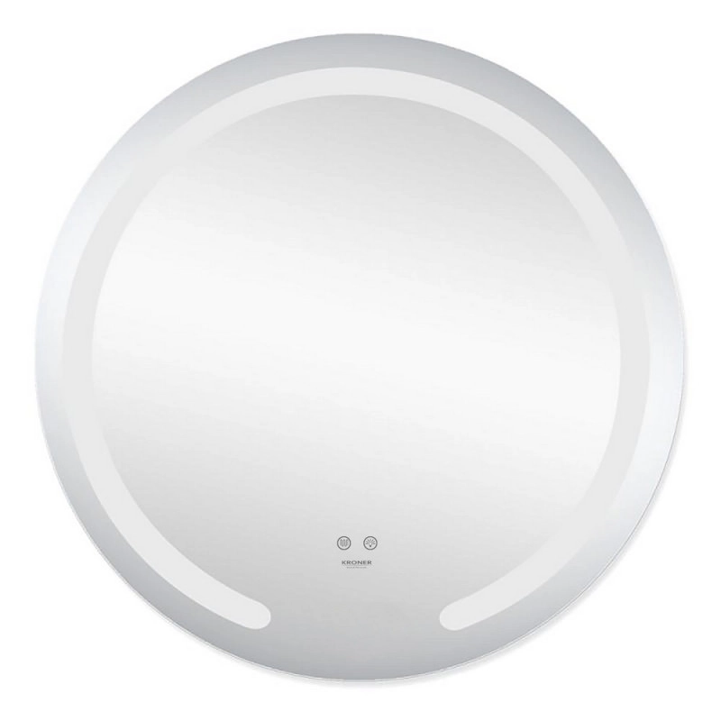 Дзеркало Kroner KRP Spiegel R1 - 6060 з LED-підсвічуванням та антизапотіванням Фото - 2