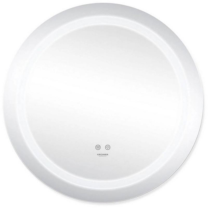 Зеркало Kroner KRP Spiegel R2 - 6060 с LED-подсветкой и антизапотеванием Фото - 3