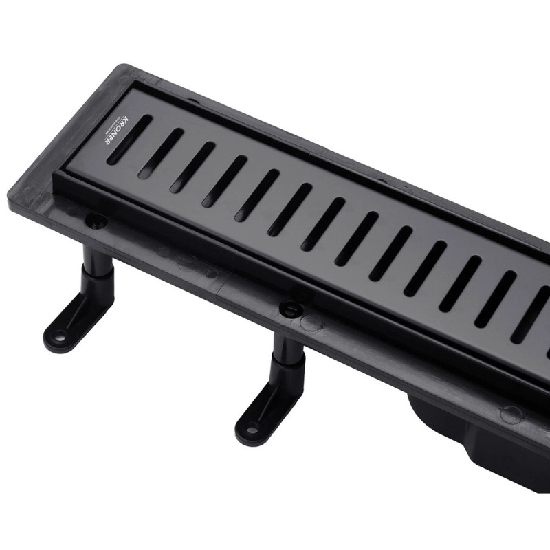 Трап линейный Kroner KRP Harz SCH60 Sektion Schwarz Фото - 3