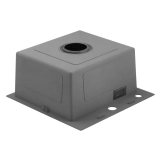 Кухонна мийка Kroner KRP Schwarze - 4545HM PVD (3.0/1.0 мм) Фото - 4