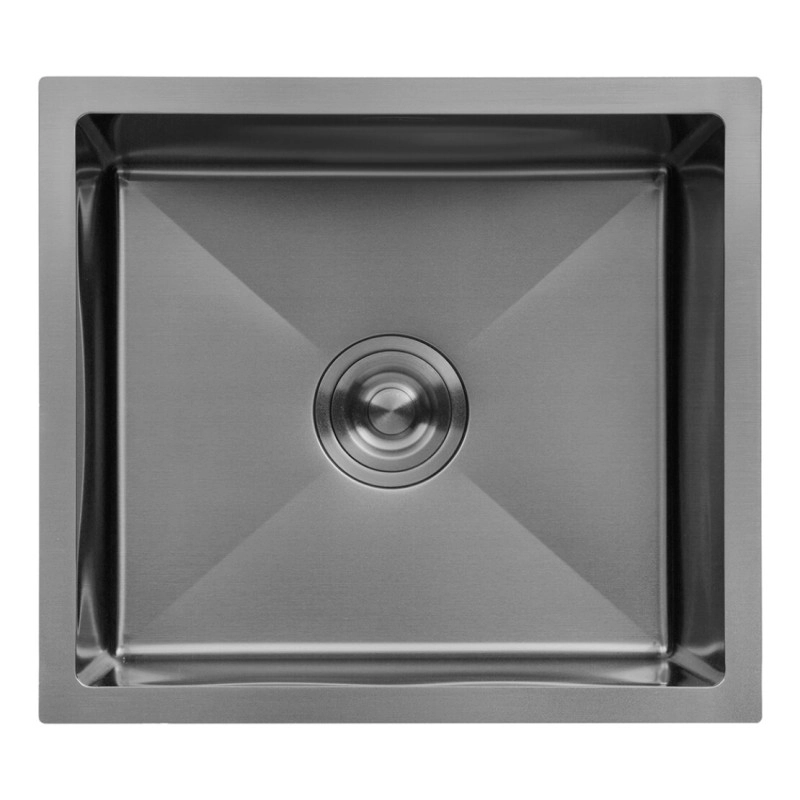 Кухонна мийка Kroner KRP Schwarze - 4843HM PVD (3.0/1.0 мм)