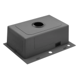 Кухонная мойка Kroner KRP Schwarze - 5843HM PVD (3.0/1.0 мм) Фото - 4