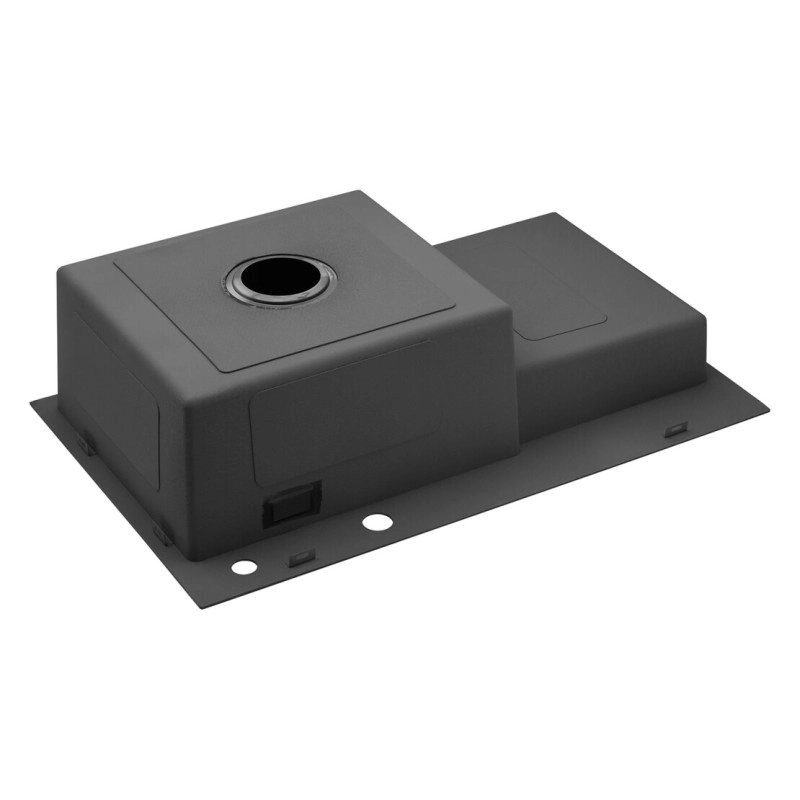Кухонна мийка Kroner KRP Schwarze - 7848LHM PVD (3.0/1.0 мм) Фото - 4