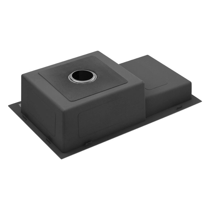 Кухонна мийка Kroner KRP Schwarze - 7848RHM PVD (3.0/1.0 мм) Фото - 4