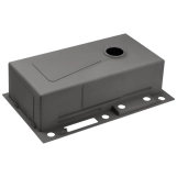 Кухонна мийка Kroner KRP Schwarze - SET7545NB PVD (3.0/0.8 мм) Фото - 2