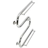 Рушникосушка водяна Laris Змійовик 25 РС3 500 х 500 з 2-ма поличками 1/2'' (71207182) Фото - 1