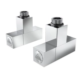 Кран Laris кватро 1/2" - 1/2" LX-855 (71401053)