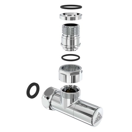 Кран Laris 1/2" - 3/4" звичайний класік LX-4701 (71401061) Фото - 3