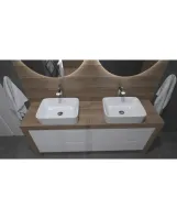 Умивальник Lavita Luneza Grande 51,5x41 накладний, білий (5900378301585) Фото - 2