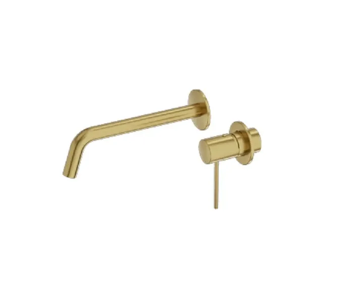 Змішувач для умивальника Lavita Orion прихованого монтажу, brushed gold (5900378341475)