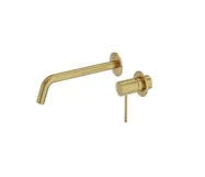 Змішувач для умивальника Lavita Orion прихованого монтажу, brushed gold (5900378341475)