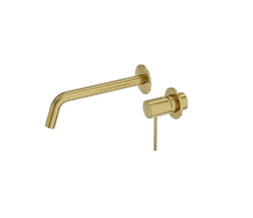 Змішувач для умивальника Lavita Orion прихованого монтажу, brushed gold (5900378341475)