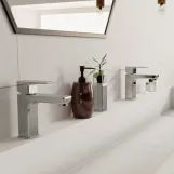 Смеситель для умывальника Lavita Aquila хром (5900378342724) Фото - 2