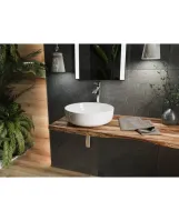Умивальник Lavita Cordoba 41,5x41,5 накладний, білий (5908211479422) Фото - 1