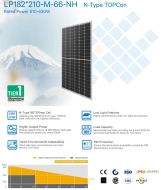Сонячна панель Leapton Solar (LP210M66-NH-620W/SF) Фото - 3