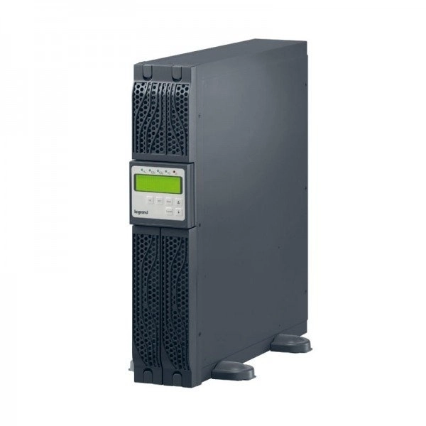 Джерело безперебійного живлення Legrand Daker DK Plus, 1000VA/900W, RT2U, LCD, RS232, USB, EPO, 6xC13