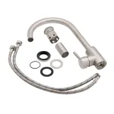Смеситель для кухни Lidz Aria 015F (k35) LDARI015FNKS21689 Nickel Фото - 5