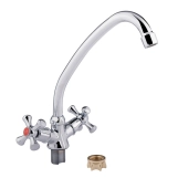 Змішувач для кухні Lidz Lamb 271F Chrome (SD00027986) Фото - 1