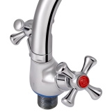Змішувач для кухні Lidz Lamb 276F двохвентильний LDLAM276FCRM22019 Chrome Фото - 4