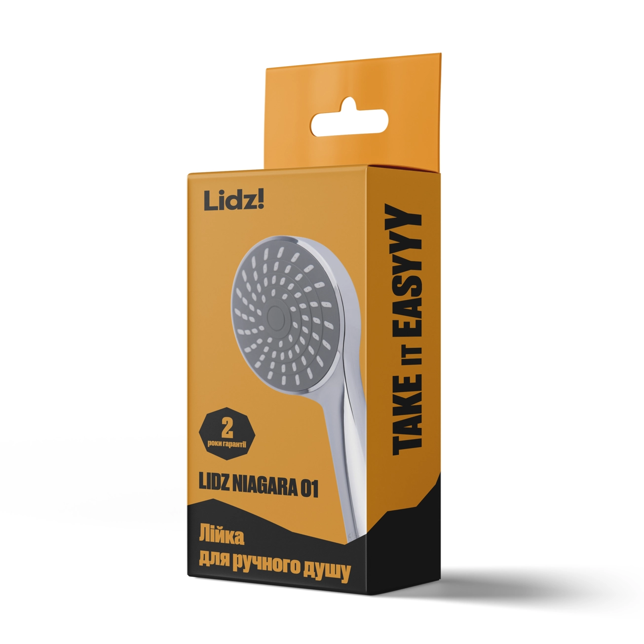 Лейка для ручного душа Lidz Niagara 01 98 мм округлая LDNIA01CRM22034 Chrome Фото - 2