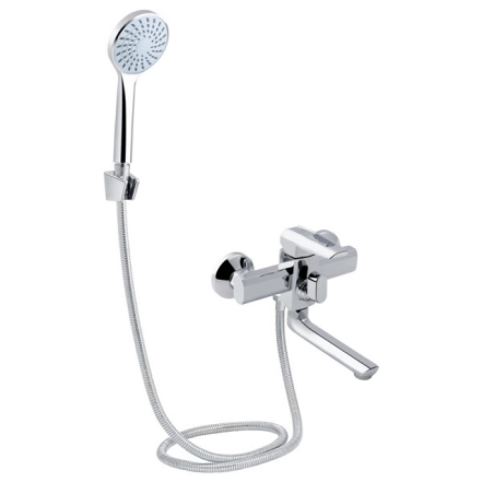Змішувач для ванни Lidz Sofi 006 (з душовим гарнітуром) Chrome (SD00028235)