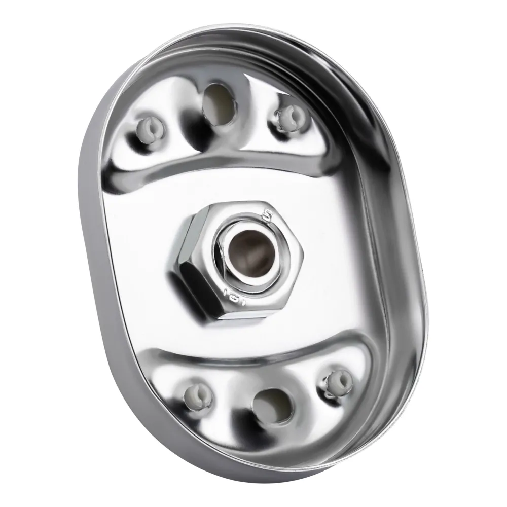 Полка универсальная Lidz Oreo 0901 стеклянная (52*12 см) LDORE0901CRM22178 Chrome Фото - 3